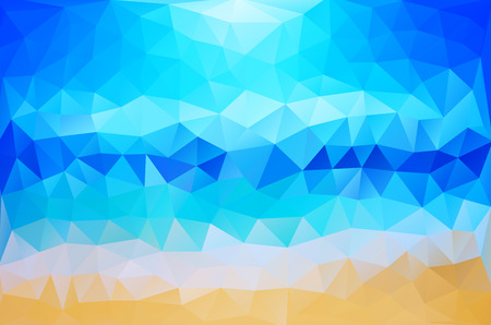 Abstract background with colors of summer beachのイラスト素材