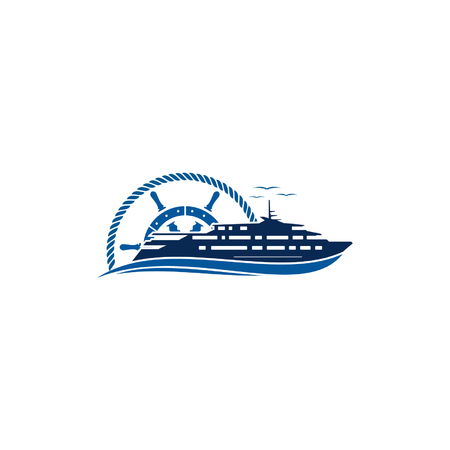 Nautical ship icon.のイラスト素材