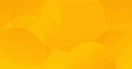 Gradient Orange Circle Shapes Background Vectorのイラスト素材