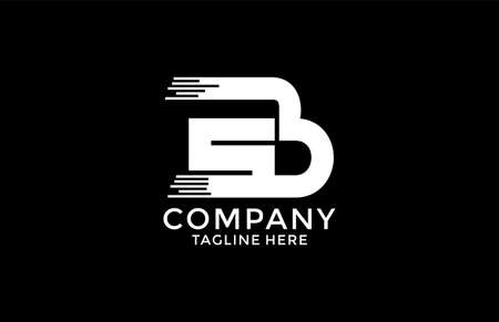BS or B5 Linked Speed Logoのイラスト素材