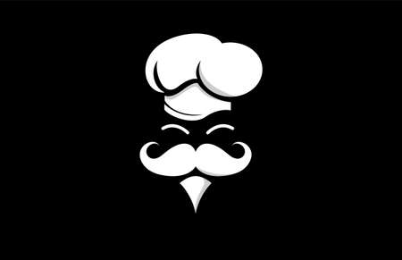 Simple Face Chef Logoのイラスト素材