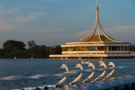 Rama 9 Park in Bangkok, Thailandの写真素材