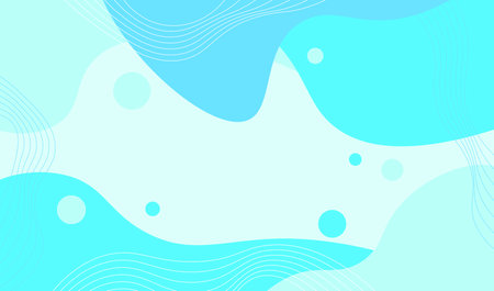 Blue geometric abstract backgroundのイラスト素材
