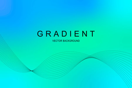 Light BLUE vector smart blurred pattern. Abstract illustration with gradient blur design. Design for landing pages.のイラスト素材