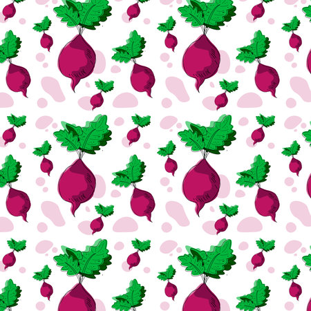 Beet shapes pattern