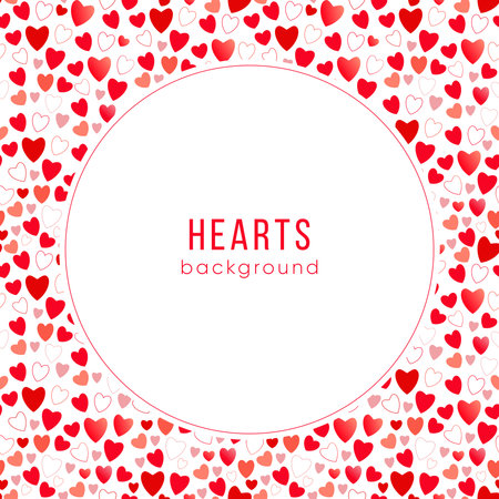 Background with elements for Valentine s Day.のイラスト素材