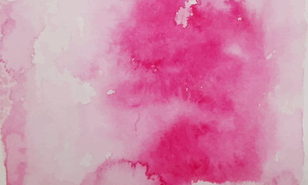 Hand painted pink abstract watercolor backgroundのイラスト素材