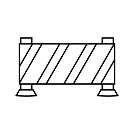 Marking tape flat icon. 1st May Worker s Day. Vectorのイラスト素材