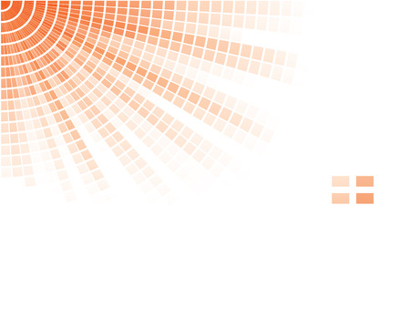 Template with modern equalizer bars in the corners - vectorのイラスト素材