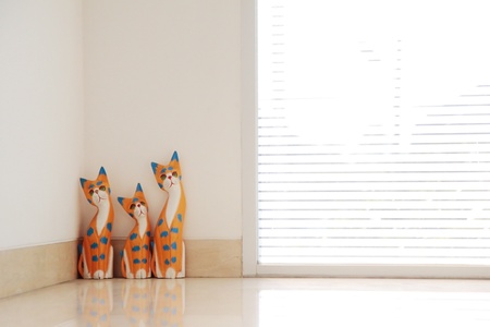 Cat Sculpturesの写真素材