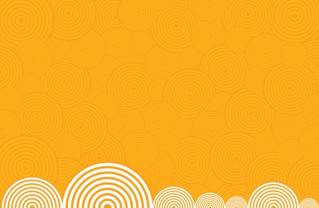 Background of spirals in yellow colors.のイラスト素材