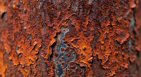 Rusty metal texture background. Corroded rusty metal background.の素材