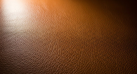 Close up of brown leather texture background. Abstract background and texture for design.の素材