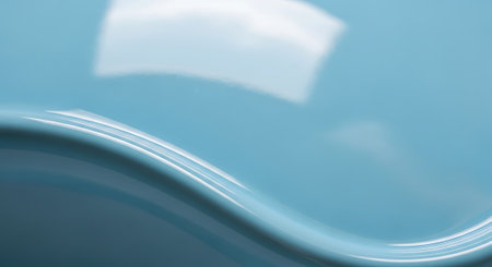 abstract blue water background, closeup of photo, soft focusの素材