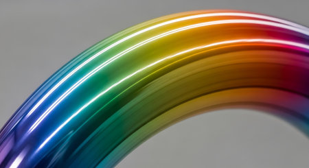 Rainbow colors abstract background for webdesign and desktop envelopment.の素材