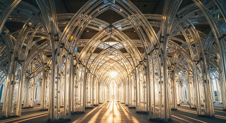 The Regent Street Bridge is a pedestrian walkway in central Londonの素材