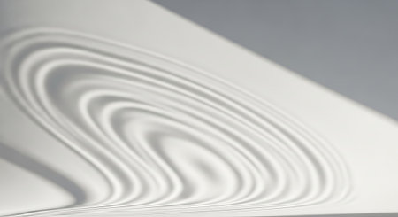 3D rendering of cosmetic products on display in a shop window.の素材