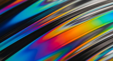 abstract colorful background with smooth lines in it. motion blur.の素材