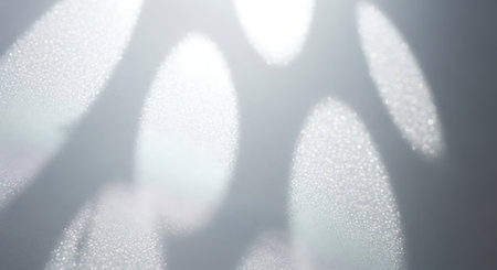 abstract bokeh background with light and shadow on the wallの素材