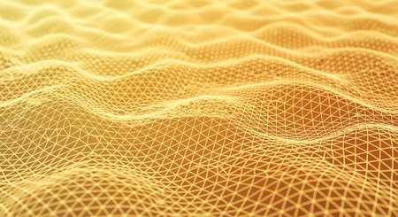 Abstract polygonal space low poly dark background with connecting dots and lines. Connection structure. 3d renderingの素材