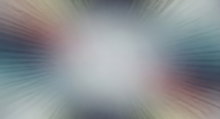 Abstract background with color blots, transitions and bends. Motion blur.の素材