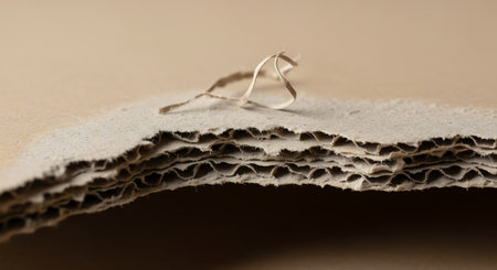 close up of old book pages with torn pages. shallow dofの素材