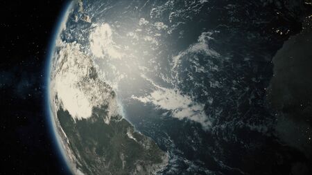 View Onto Mother Earthの写真素材