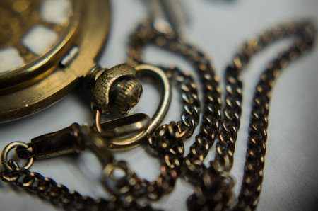 Pocket watch with chain