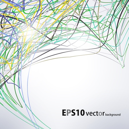 ribbon backgroundのイラスト素材