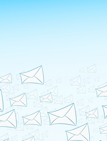 Envelope backgroundのイラスト素材