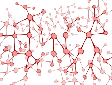 DNA moleculeのイラスト素材