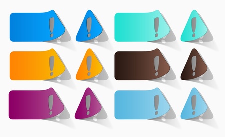 Tag Sticker Label Shadowのイラスト素材