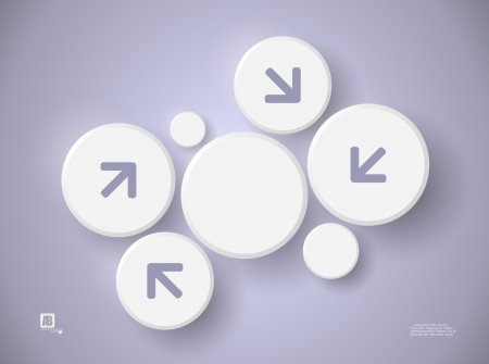 Background design, vector circlesのイラスト素材