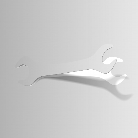 Wrench iconのイラスト素材