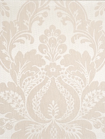 ivory textile wallpaper. floral pattern background.の写真素材