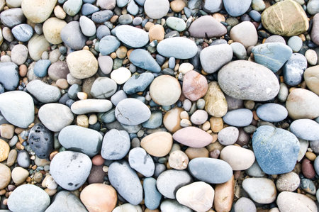 pebble stones. nature background.