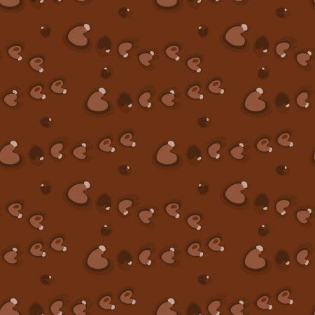 coffee seamless ornamentのイラスト素材
