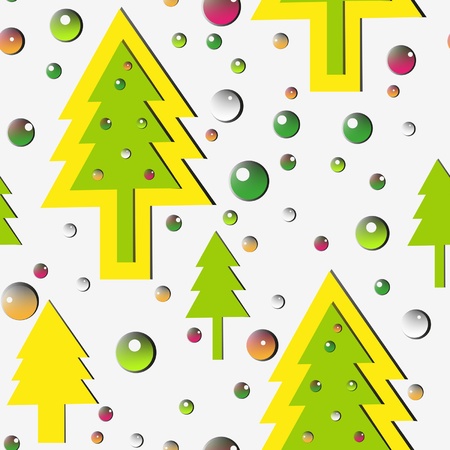 seamless new year patternのイラスト素材