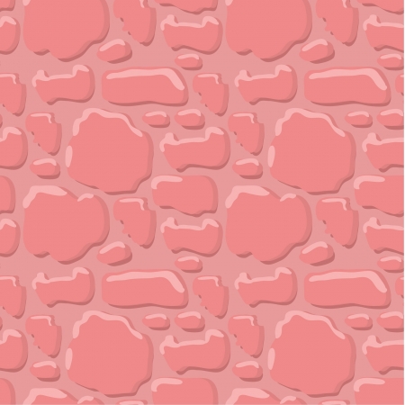 pink brick seamless textureのイラスト素材