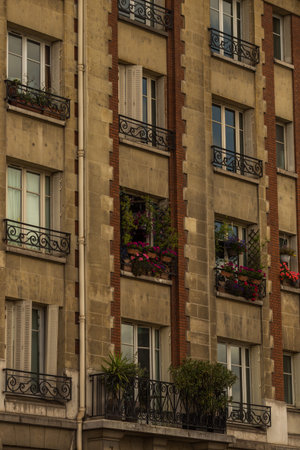 the picturesque city in summerの写真素材