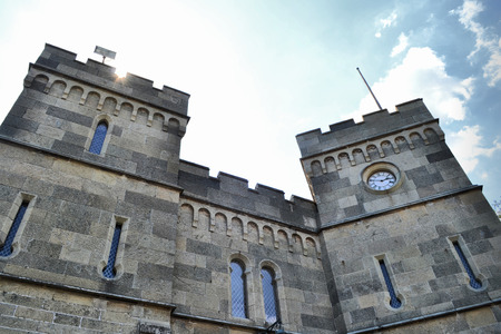 English style castleのeditorial素材