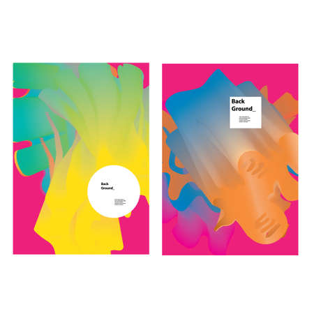 poster abstract background for printingのイラスト素材