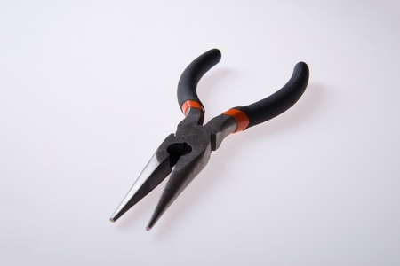 the joiners tools on a white backgroundの写真素材