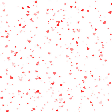 Happy Valentines day background with shining heart of particles. Vector illustration.のイラスト素材