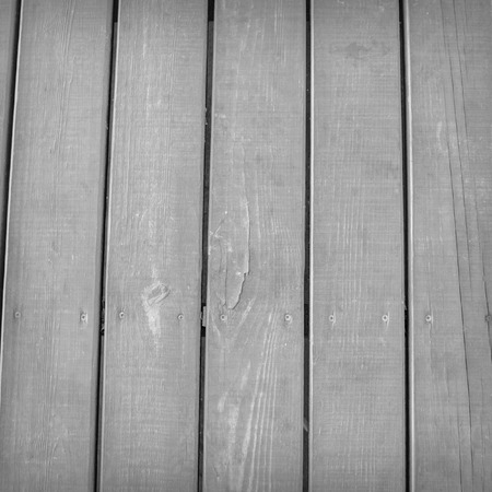 Wooden planks nailed to the wall studsの写真素材