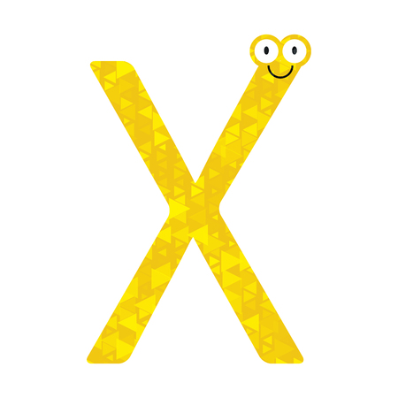 Letters of the English alphabetのイラスト素材