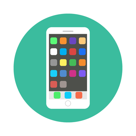 Icon smartphone.のイラスト素材
