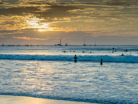 Sunset at Beachの写真素材