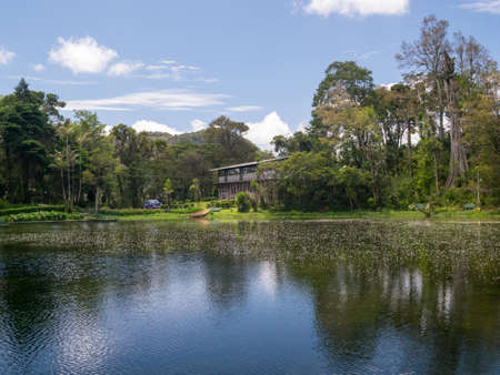 Lake in the neaor of Esteli in Nicaraguaの写真素材