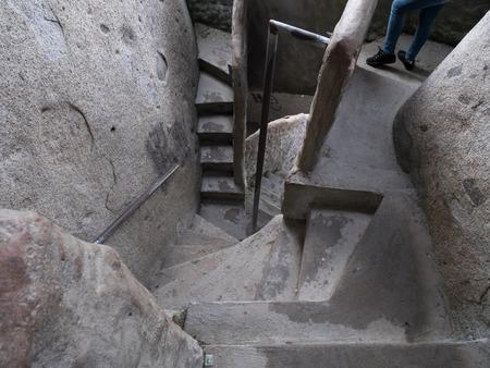 Steps Rock of Guatape (Piedra Del Penol) Guatape, Colombiaのeditorial素材